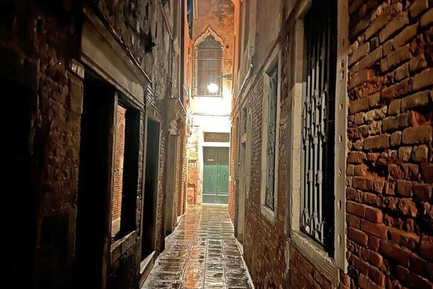 Guided Walking Tour in Venice by Night Crowd
