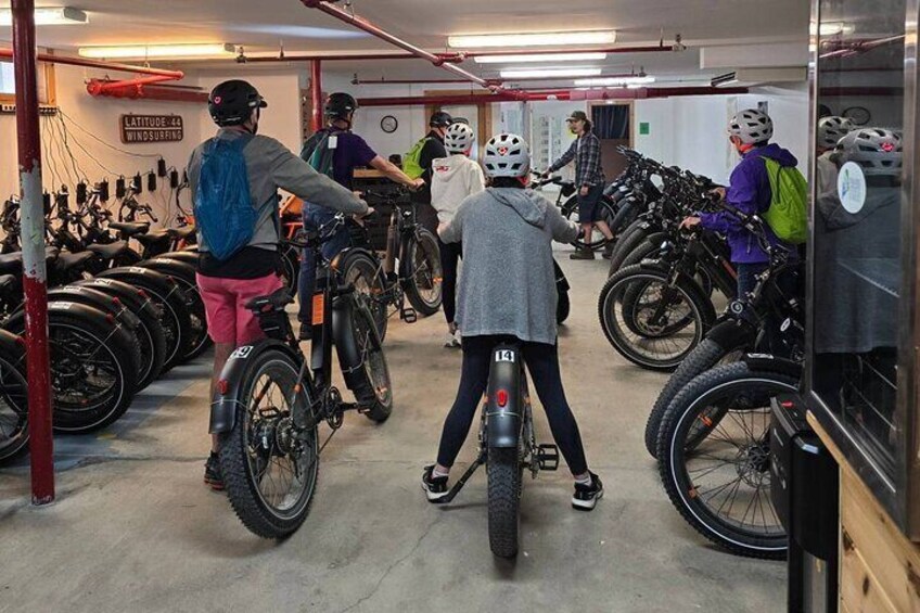 Acadia Fat tire Ebike Tours