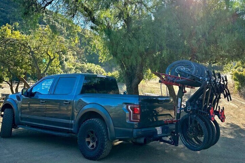 Electric Bike & Hike to Hidden Grotto & Waterfall experience