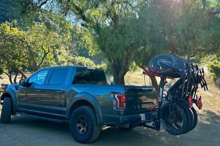 Electric Bike & Hike to Hidden Grotto & Waterfall experience