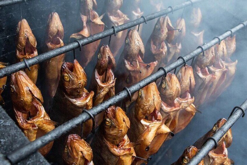 Smoked fishes 