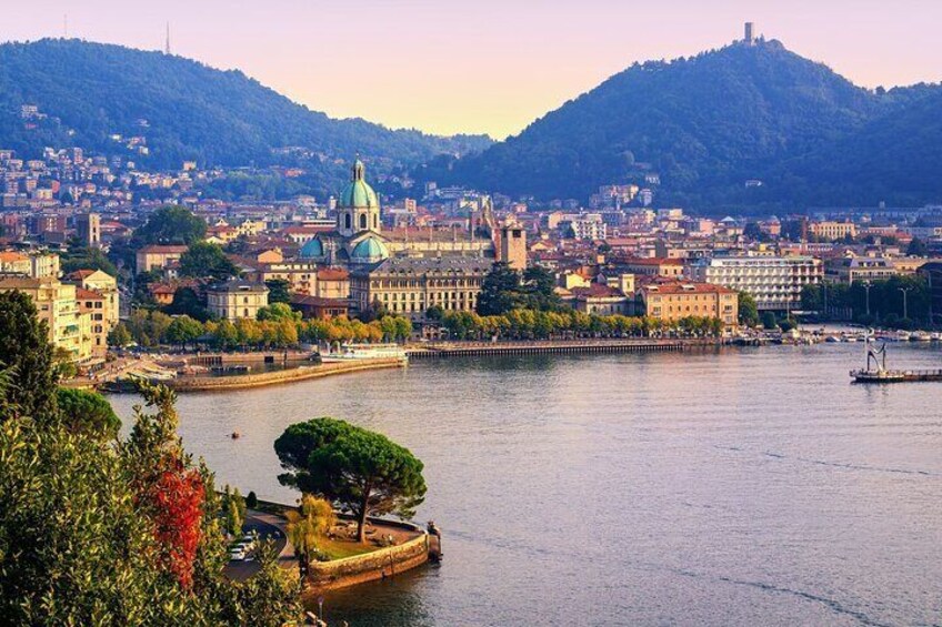 From Milan: Half Day Lake Como Afternoon Tour with Boat Cruise