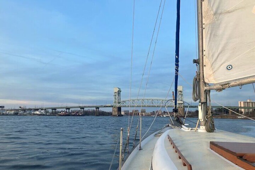 Private Sail on the Cape Fear River Aboard a Classic Yacht