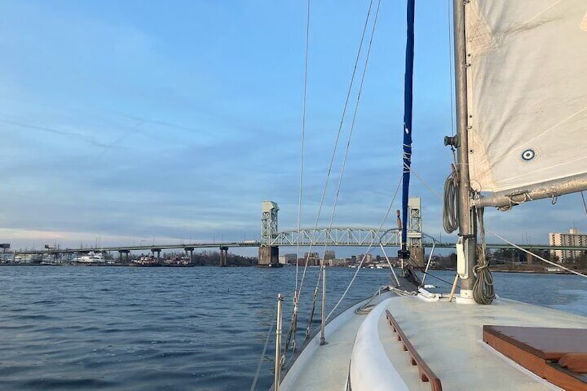Private Sail on the Cape Fear River Aboard a Classic Yacht