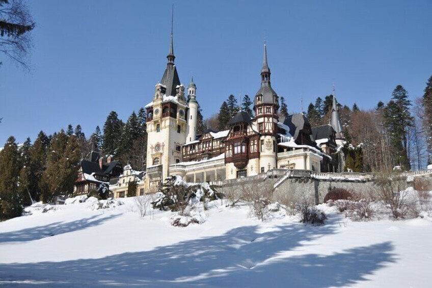 Day Trip to Bucharest Bran Castle Peles Castle and Brasov