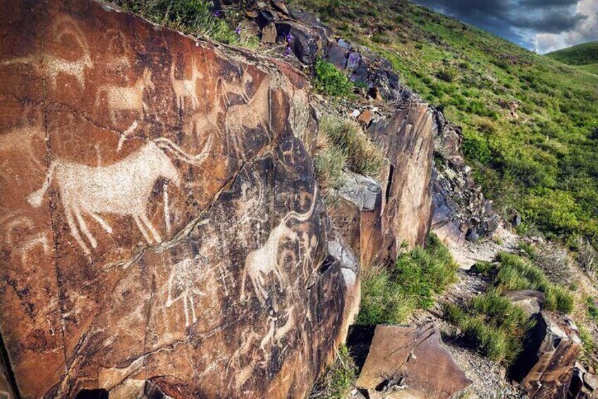 Tamgaly the Ancient Buddha Cliffs Private Tour