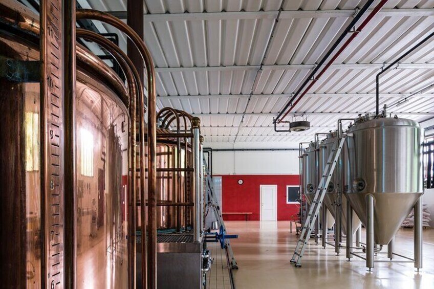 Guided tour of the Craft Brewery with tasting