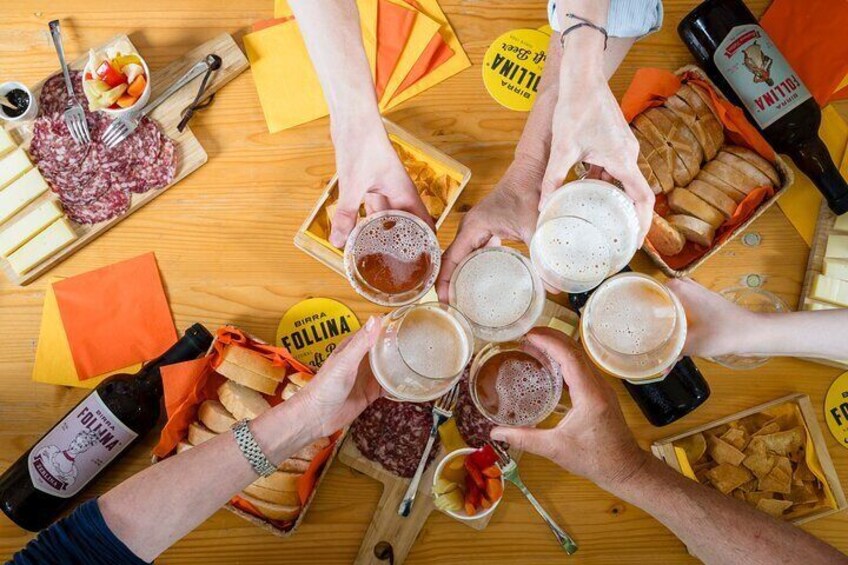 Guided tour of the Craft Brewery with tasting