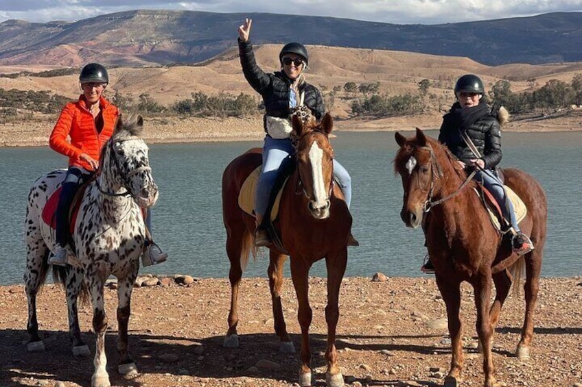 Horse Riding by Black Stallion Marrakech