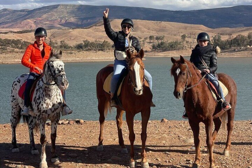 Horse Riding by Black Stallion Marrakech