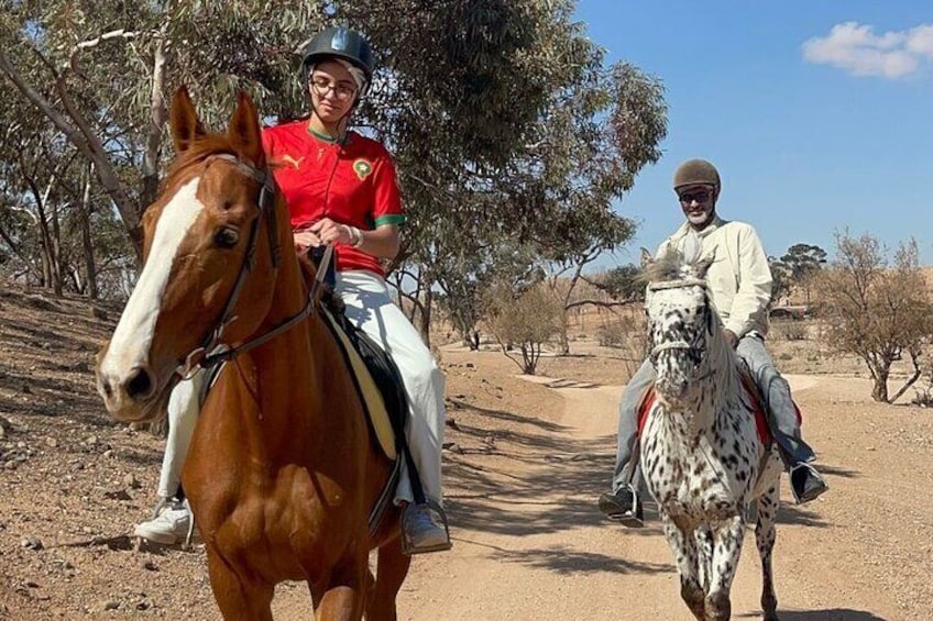 Horse Riding by Black Stallion Marrakech