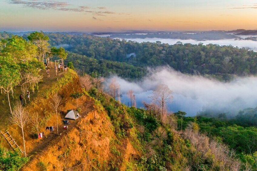 Unique camping experience in the heart of the Amazon amapaense