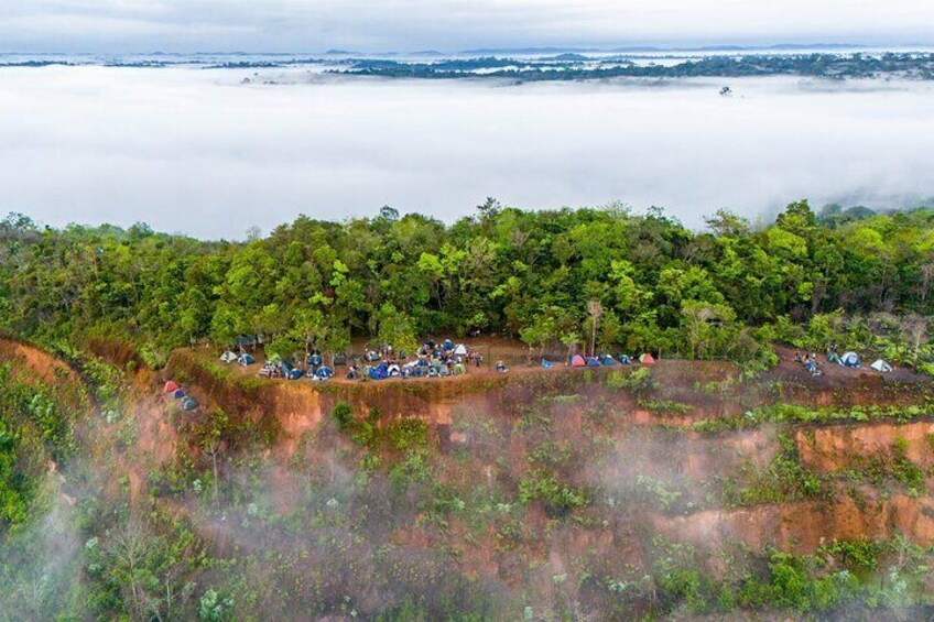 Unique camping experience in the heart of the Amazon amapaense