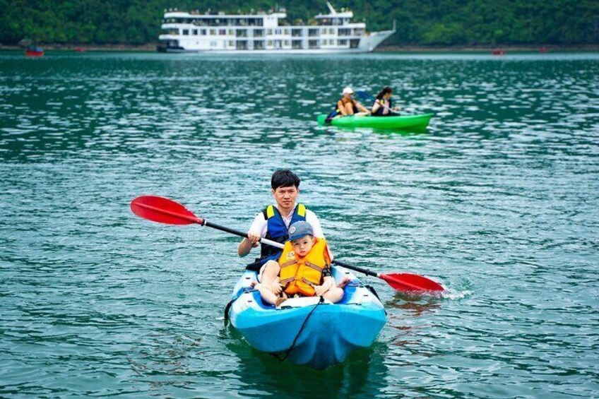 Sung Sot Cave 2-Day Shared Boat Tour