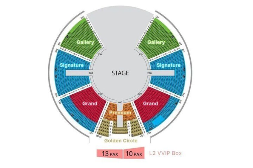 House of Dancing Water Ticket