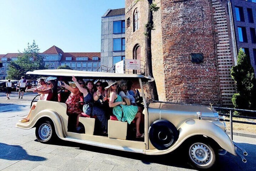 Gdansk Shared or private City Tour Sightseeing by Golf Cart