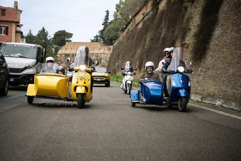 Food tastes better on three wheels!