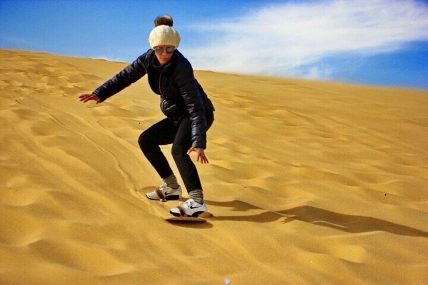 Sandboarding Experience & Caves with Moroccan Breakfast - Agadir