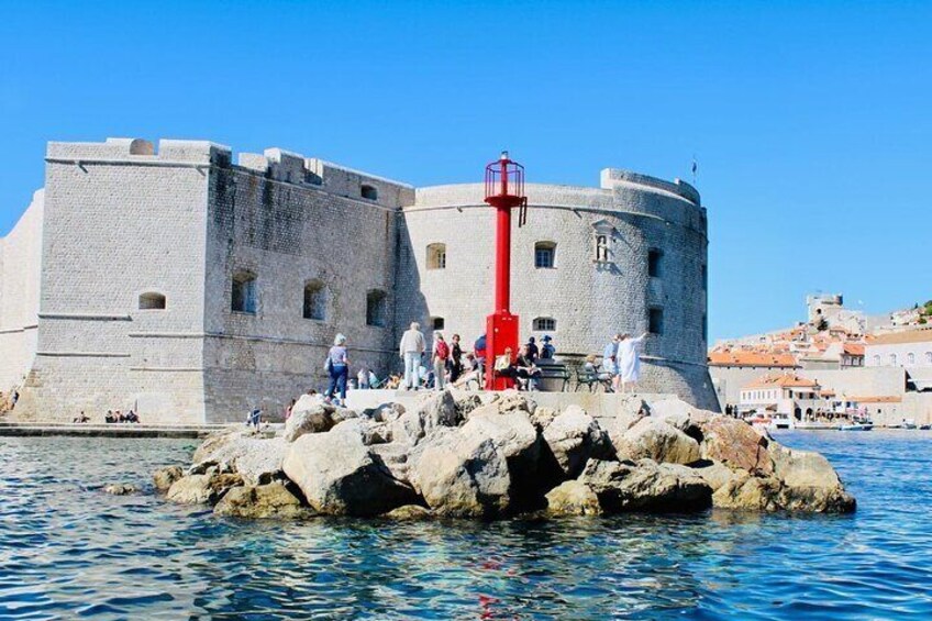  Dubrovnik Glass Bottom Boat and Beach Visit