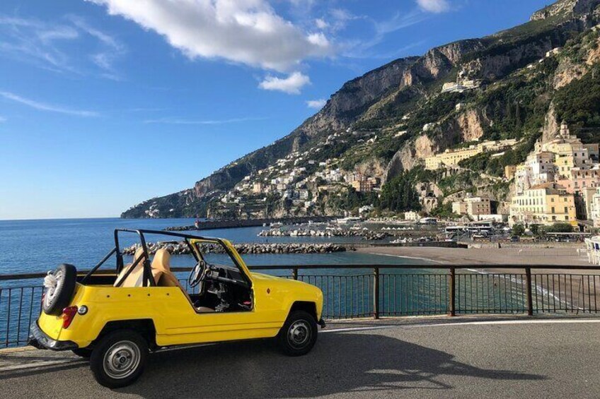 Vintage Car Tour of the Amalfi Coast with Picnic 
