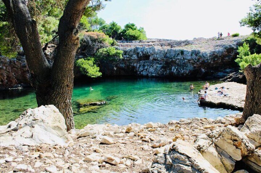 Cavtat Lokrum St. Jacobs and Betina Cave Boat Tour