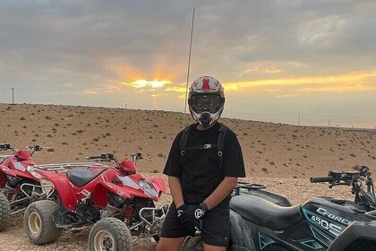 Agafay Desert ,Mountain Trip : Camel ride ,quad biking and Dinner