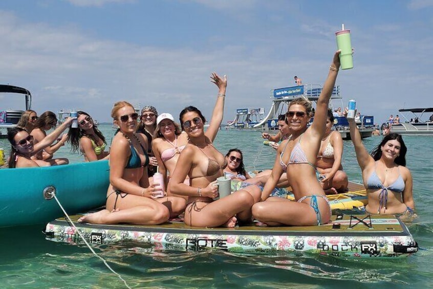 6 Passenger Private Tiki Cruise to Crab Island