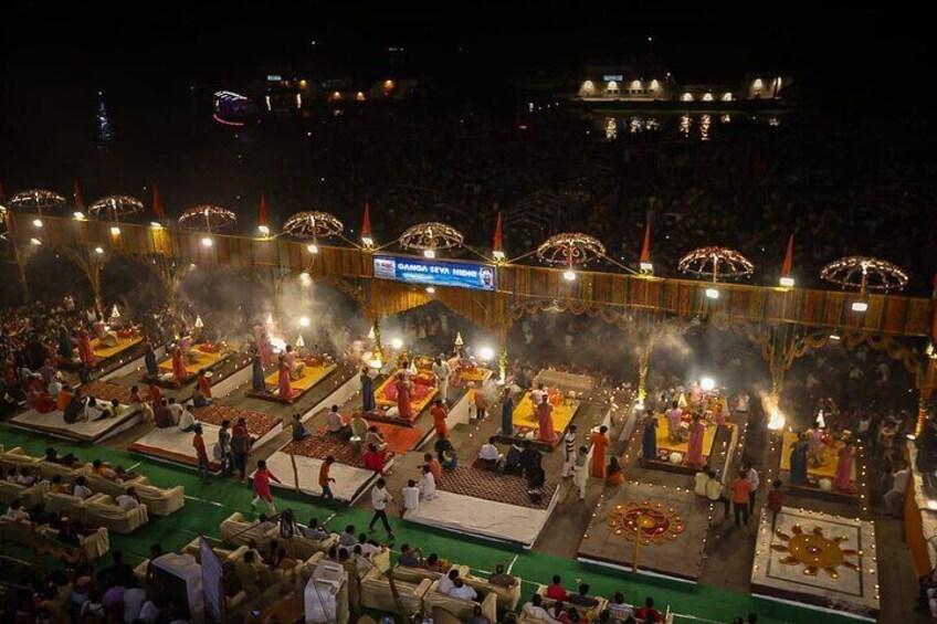 Golden Hour in Varanasi Sunset Walk and Ganga Aarti