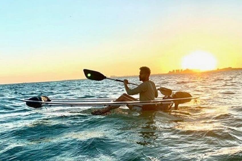 Clear Kayak Tour in South Miami Beach and Biscayne Bay