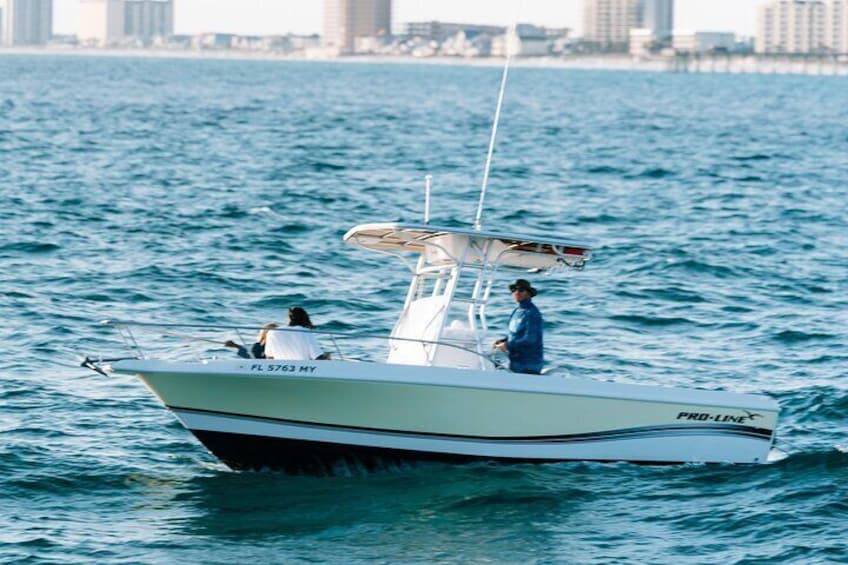 2 Hour Shell Island Power Boat Tour