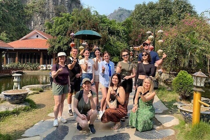 From Ninh Binh: Hoa Lu, Trang An, Mua Cave & Bich Dong with Guide