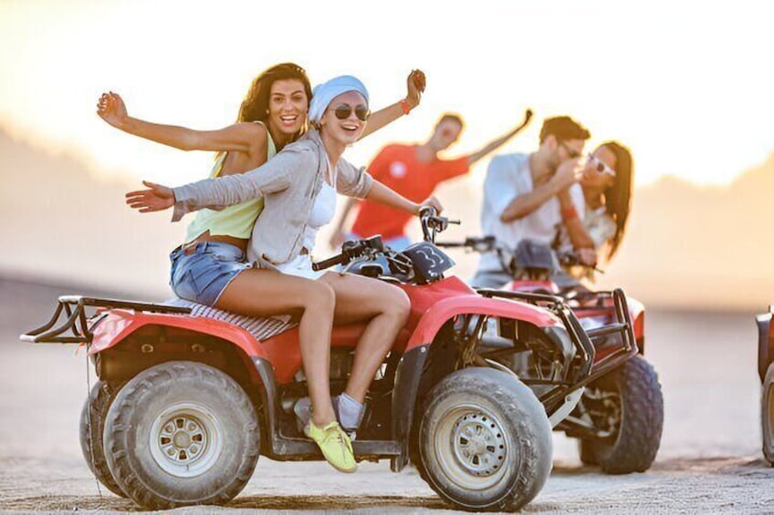 ATV Quad Bike Buggy safari in hurghada