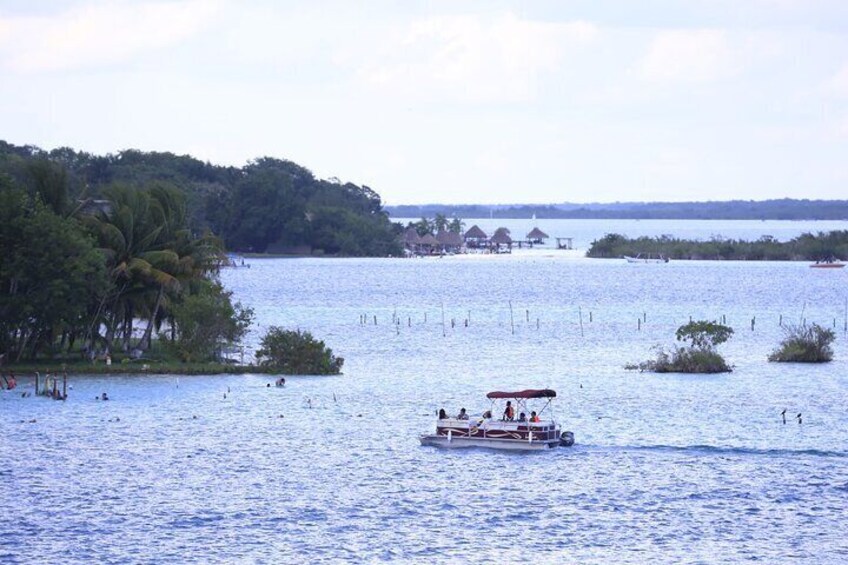 Private Lagoon Escape Pontoon Just for You