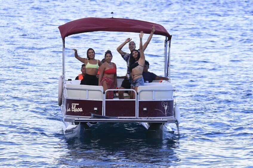 Private Lagoon Escape Pontoon Just for You