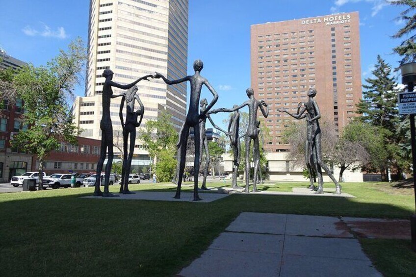 Calgary Self Guided Walking Tour and Scavenger Hunt