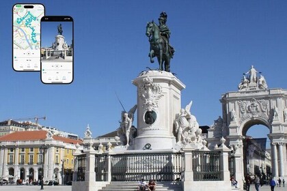 Ein selbst geführter Spaziergang durch Lissabon Baxia und Barrio Alto