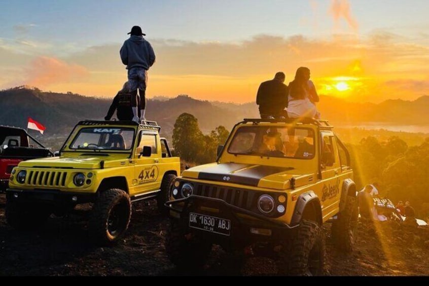 Mount Batur jeep tour all included