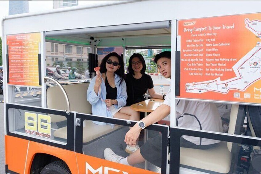 Private Ho Chi Minh 90 minutes Experience by Electric Cart