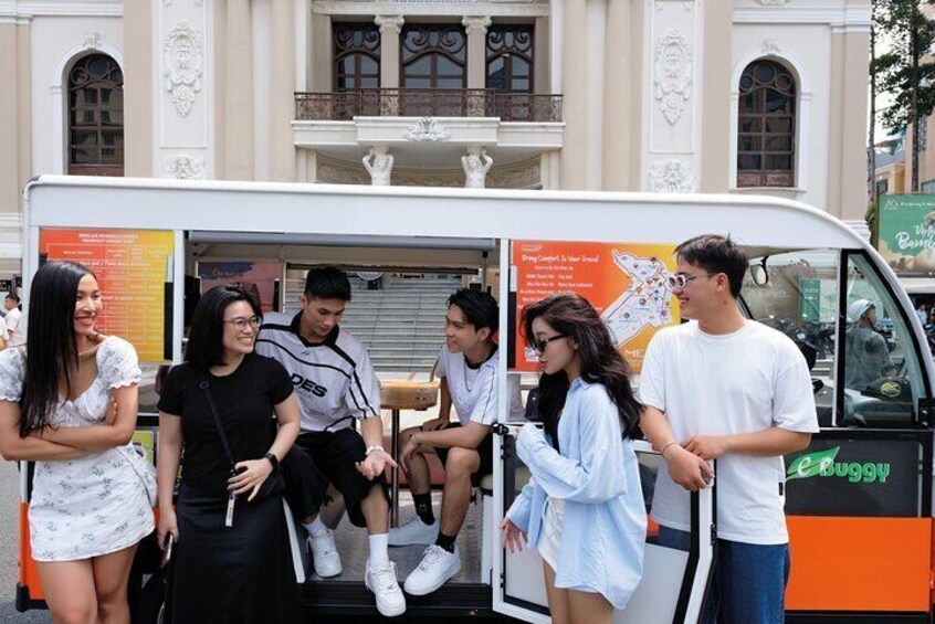 Private Ho Chi Minh 90 minutes Experience by Electric Cart