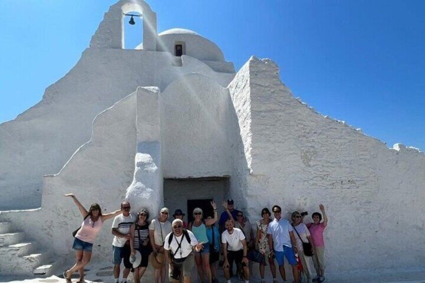Mykonos Cruise Ship Stop: Tour with a Local Guide Port - Pick Up