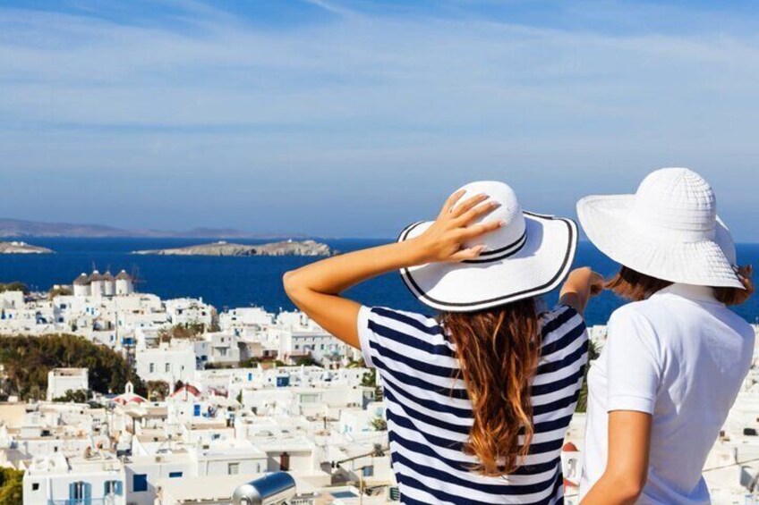 Mykonos Cruise Ship Stop: Tour with a Local Guide Port - Pick Up