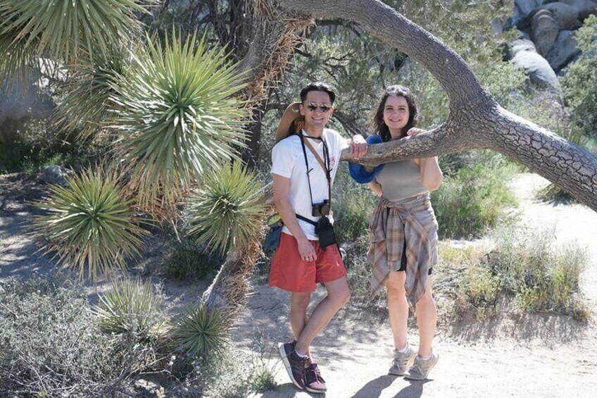 on the Hidden Valley trail