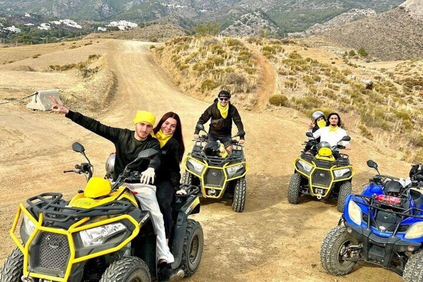 1 Hour Guided Adventure at Quads ATV in Mijas Malaga