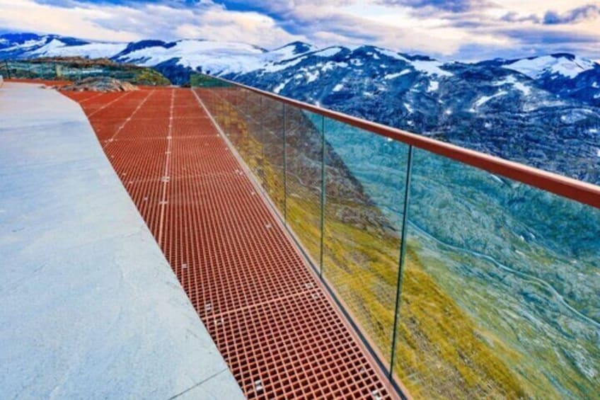 Geiranger Skywalk of Mount Dalsnibba and Eagle Road Experience