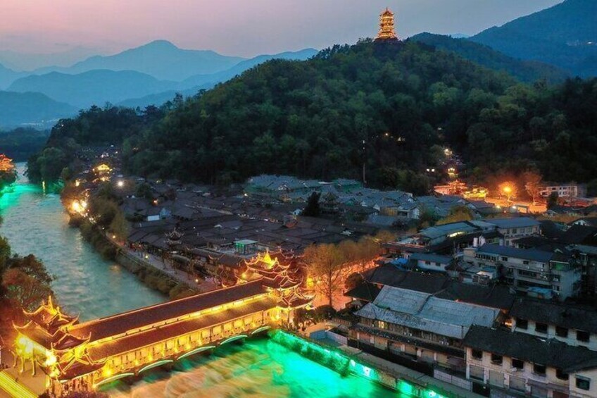 1-day tour Dujiangyan Panda Base and Dujiangyan Irrigation System