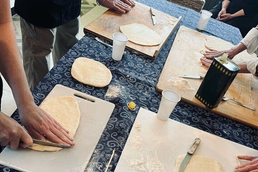 Fresh pasta course with breakfast lunch and drinks included