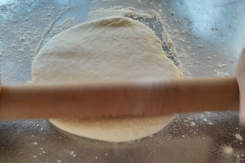 Fresh pasta course with breakfast lunch and drinks included