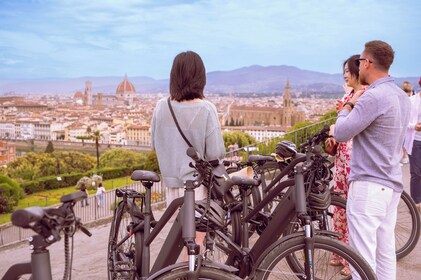 Geführte Kleingruppen-Tour durch Florenz und Michelangelo mit E-Bike und Ve...