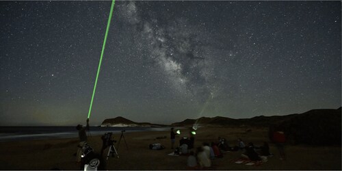 Cavalleria: Stargazing at the beach with Telescope