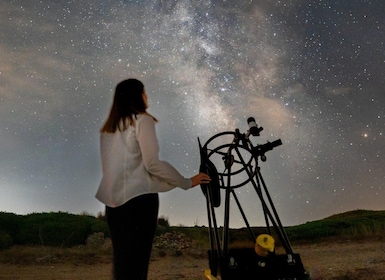 Cavalleria: Stargazing at the beach with Telescope